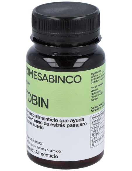 Fitobin Sedante 60Cap de Enzime - Sabinco