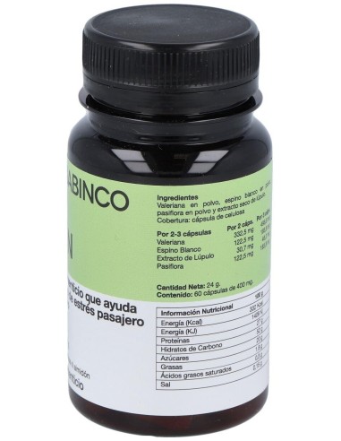 Fitobin Sedante 60Cap de Enzime - Sabinco