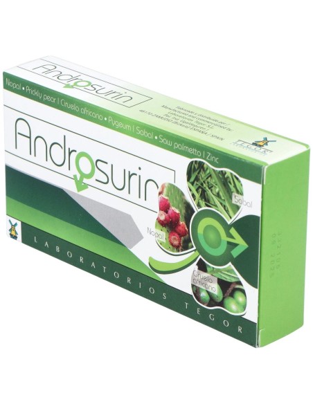 Androsurin 40 Caps (Prostacal+) de Tegor