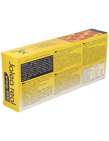 Jalea Real Energy 2000  20 Viales 10 Ml. de Tegor
