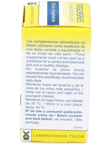 Tegorsal Nº 5 (20 G) Comprimidos de Tegor