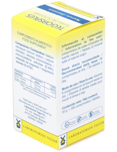 Tegorsal Nº 8 (20 G) Comprimidos de Tegor