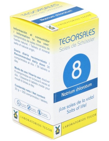 Tegorsal Nº 8 (20 G) Comprimidos de Tegor
