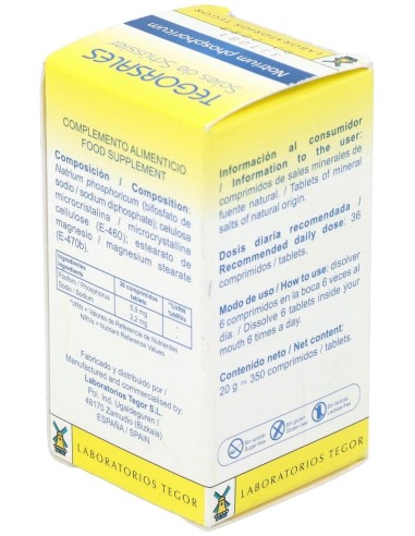 Tegorsal Nº 9 (20 G) Comprimidos de Tegor