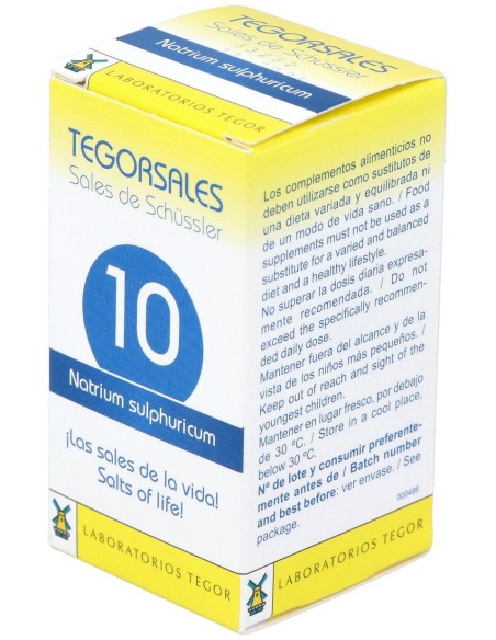 Tegorsal Nº 10 (20 G) Comprimidos de Tegor