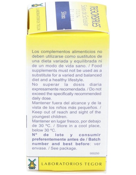 Tegorsal Nº 11 (20 G) Comprimidos de Tegor