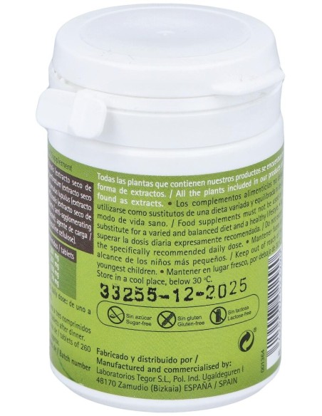 Tegoner 120 Comprimidos de Tegor