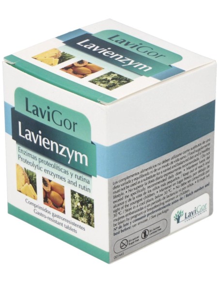 Lavienzym 120Grageas de Lavigor