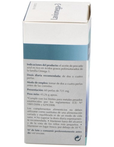 Laviomega 3 60 Perlas de Lavigor