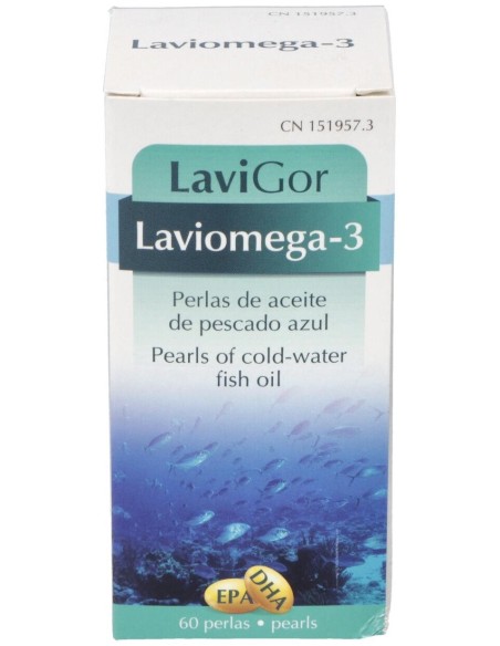 Laviomega 3 60 Perlas de Lavigor