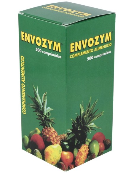 Envozym  Complemento Alimenticio  500 Comp. de Goresi-Pharma