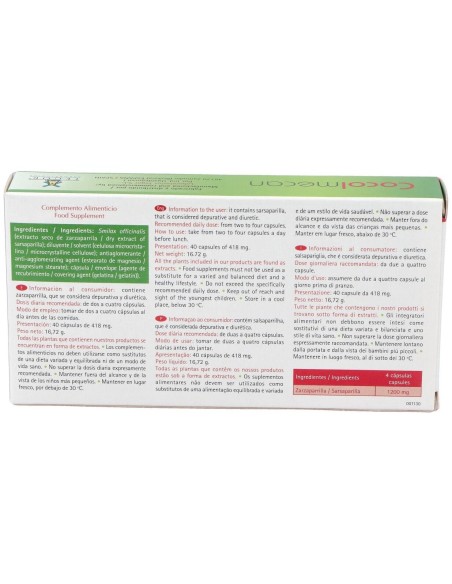 Cocolmecan Blister 40 Capsulas de Tegor