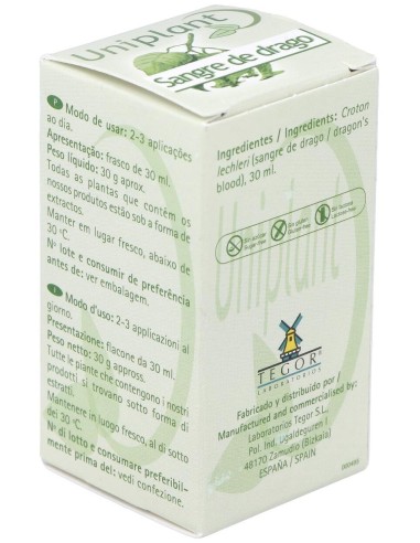 Uniplant Sangre De Drago 30 Ml. de Tegor