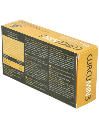 Curcumin 3  30 Comprimidos de Tegor