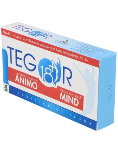 Tegor 18 +  40 Capsulas de Tegor