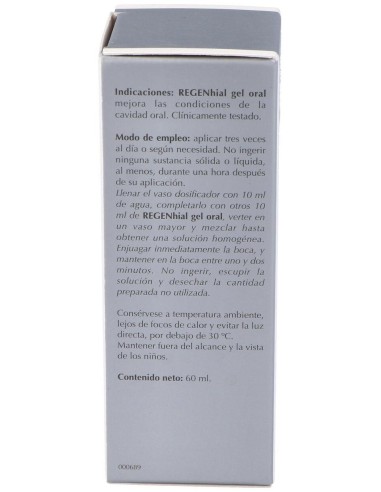 Regenhial Gel Oral 60Ml. de Lavigor