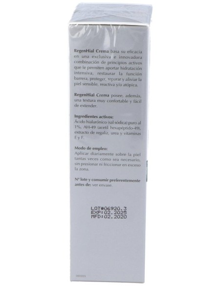 Regenhial Crema 50Ml. de Lavigor