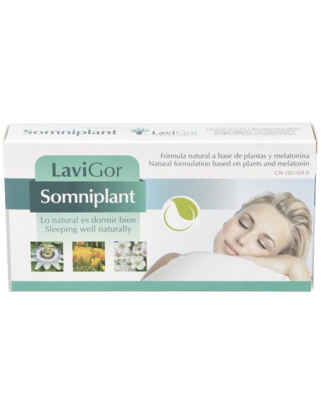 Somniplant 40 Cápsulas de Lavigor