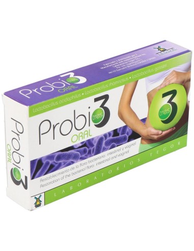 Probiotres 40 Capsulas de Tegor