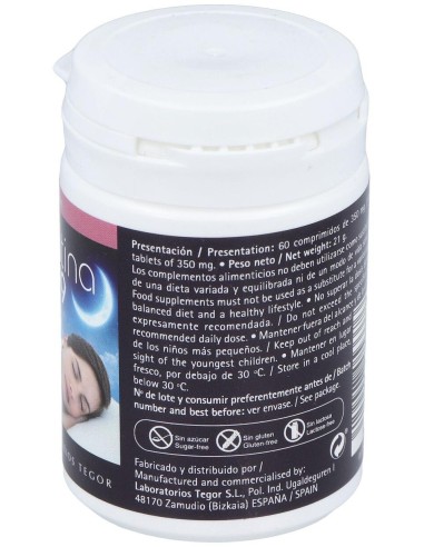 Melatina 1,99 Mg. 60 Comprimidos de Tegor