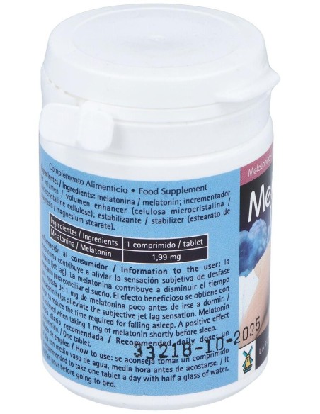 Melatina 1,99 Mg. 60 Comprimidos de Tegor