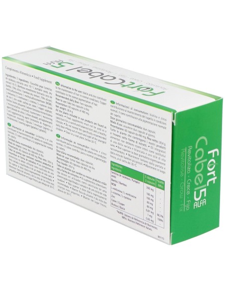 Fortcabel 5 Alfa 60 Capsulas de Tegor