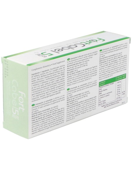 Fortcabel 5 Alfa 60 Capsulas de Tegor