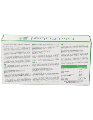 Fortcabel 5 Alfa 60 Capsulas de Tegor