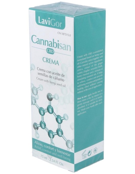 Cannabisan Crema 75Ml. de Lavigor