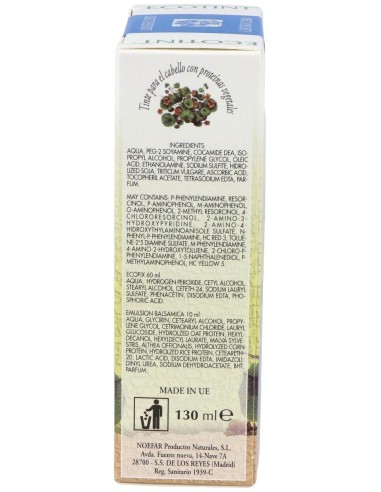 Castaño Claro Tinte Para Cabello de Ecotint