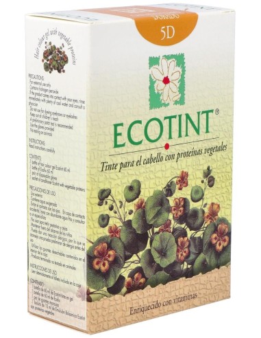 Castaño Claro Dorado Tinte Para Cabello de Ecotint