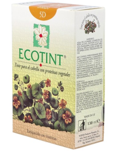 Castaño Claro Dorado Tinte Para Cabello de Ecotint