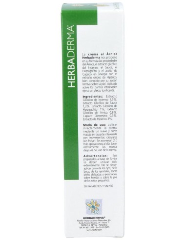Herbaderma Crema Arnica 100Ml. de Noefar