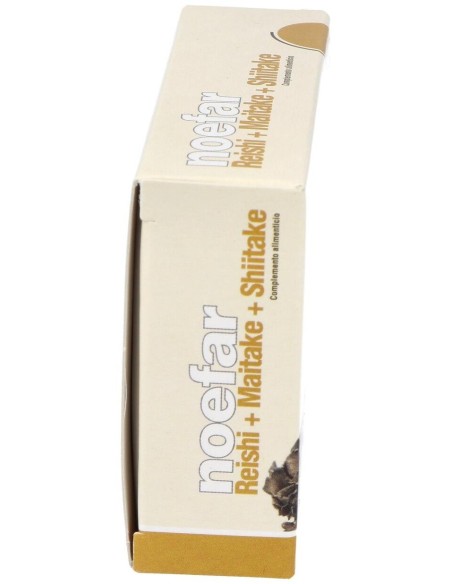Reishi + Maitake + Shiitake 30Cap. de Noefar