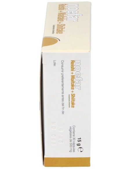 Reishi + Maitake + Shiitake 30Cap. de Noefar