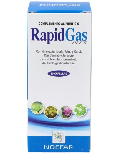 Rapidgas Plus 50Cap. de Noefar