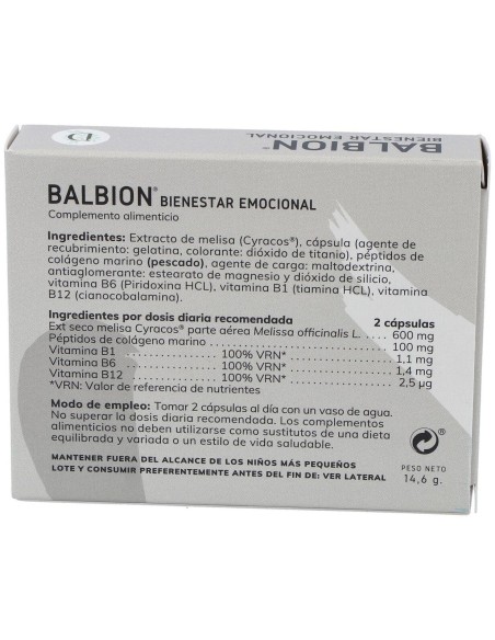 Calmadim Ansie-Stop (Balbion) 30Cap. de Dimefar