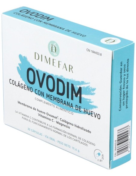 Ovodim Colageno Con Ovomet 30Cap. de Dimefar