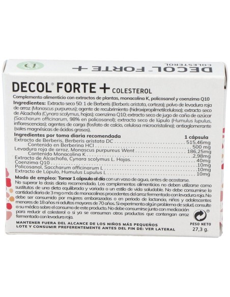 Decol Forte Plus 30Cap. de Dimefar
