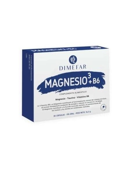 Magnesio3+B6 30Cap. de Dimefar