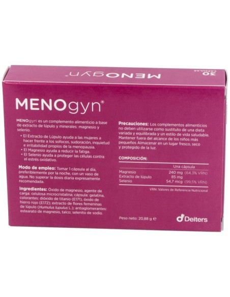 Femmelife Menogyn 30Cap. de Deiters