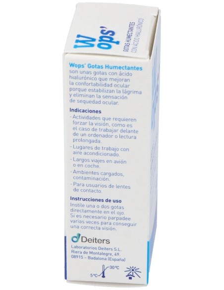 Wops Gotas Humectantes 10Ml. de Deiters