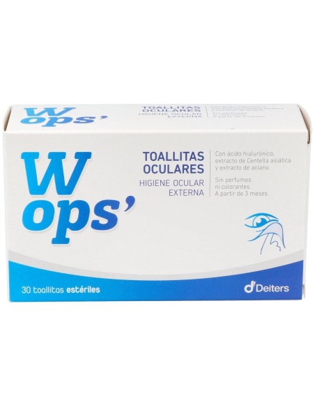 Wops Toallitas Oculares 30Ud. de Deiters