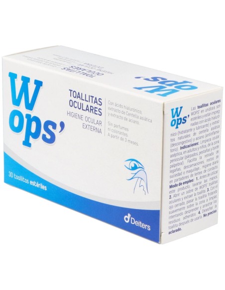 Wops Toallitas Oculares 30Ud. de Deiters