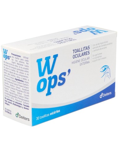 Wops Toallitas Oculares 30Ud. de Deiters