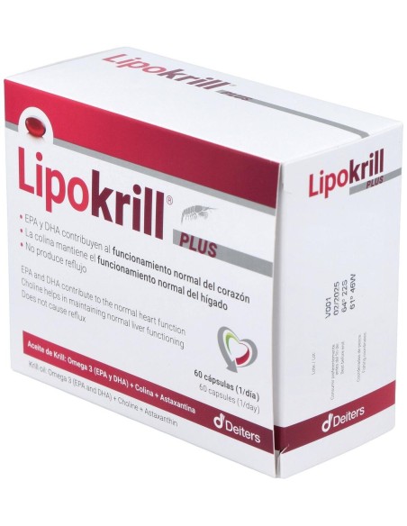 Lipokrill Plus 60Cap. de Deiters