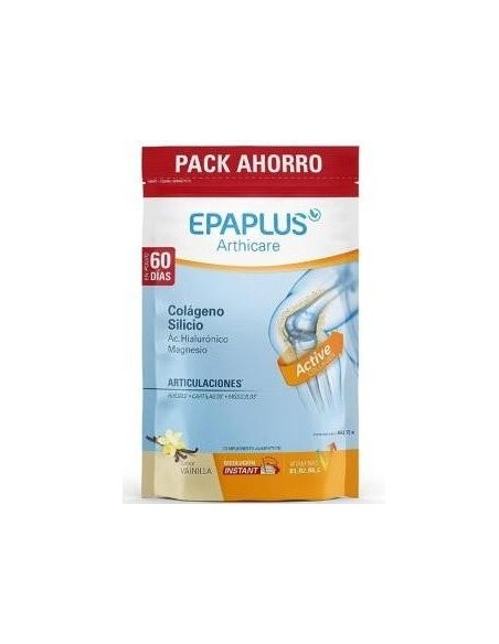 Epaplus Silicio+Colag+A.Hialur+Mg Vainilla 60Dias de Epa Plus