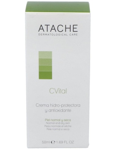 Cvital Crema Hidro-Protectora Antioxidante 50Ml. de Atache