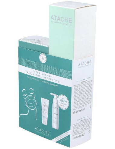 Pack Preventiva Pieles Acnéicas 50ml+115ml de Atache