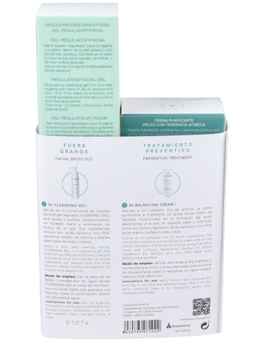 Pack Preventiva Pieles Acnéicas 50ml+115ml de Atache